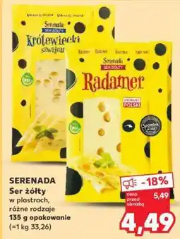Kaufland SERENADA Ser żółty oferta