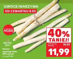 Kaufland Polskie szparagi białe oferta