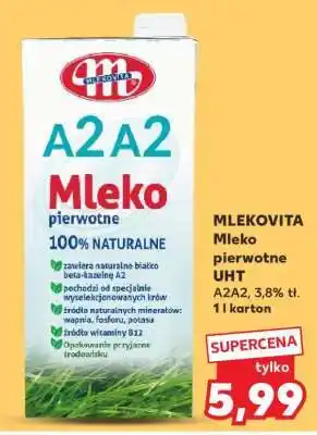 Kaufland MLEKOVITA Mleko pierwotne UHT oferta