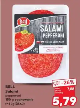 Kaufland BELL Salami pepperoni 150 g opakowanie oferta
