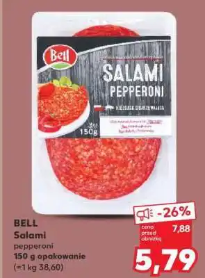 Kaufland BELL Salami pepperoni 150 g opakowanie oferta