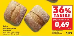Kaufland Bułka pszenno-żytnia oferta