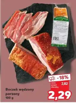Kaufland Boczek wędzony parzony oferta