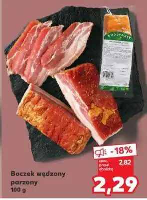 Kaufland Boczek wędzony parzony oferta
