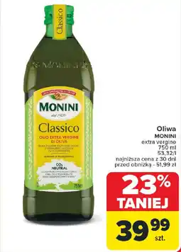 Carrefour Oliwa MONINI extra vergine oferta
