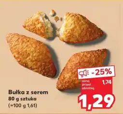 Kaufland Bułka z serem oferta