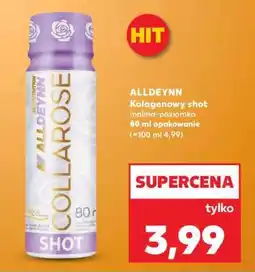 Kaufland ALLDEYNN Kolagenowy shot malina-poziomka 80 ml opakowanie oferta