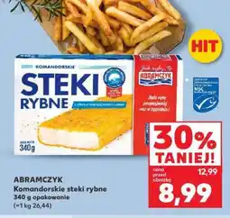 Kaufland ABRAMCZYK Komandorskie steki rybne oferta