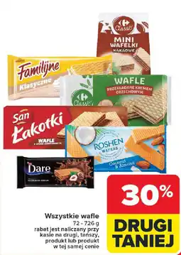 Carrefour Wszystkie wafle oferta