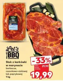 Kaufland Stek z karkówki w marynacie oferta