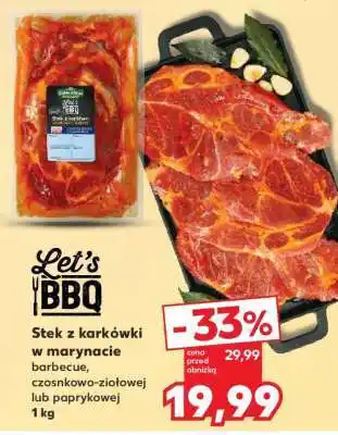 Kaufland Stek z karkówki w marynacie oferta