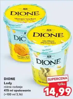 Kaufland DIONE Lody oferta