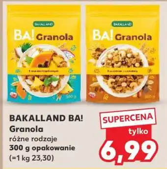 Kaufland BAKALLAND BA! Granola oferta