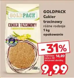 Kaufland GOLDPACK Cukier trzcinowy oferta