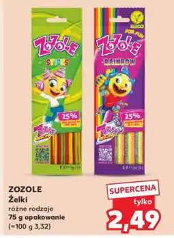 Kaufland ZOZOLE Żelki oferta