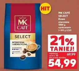 Kaufland MK CAFÉ SELECT Kawa ziarnista 1000 g opakowanie oferta