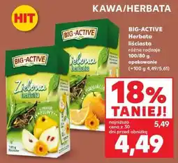 Kaufland BIG-ACTIVE Herbata liściasta oferta