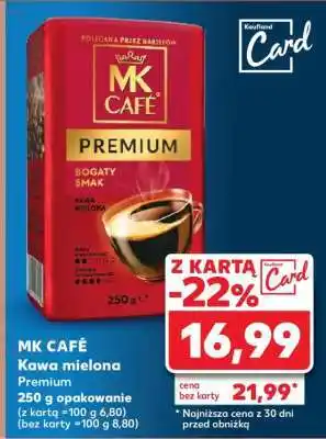 Kaufland MK CAFÉ Kawa mielona Premium oferta