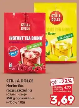 Kaufland STILLA DOLCE Herbatka rozpuszczalna oferta