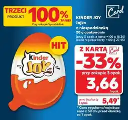 Kaufland Kinder Joy oferta
