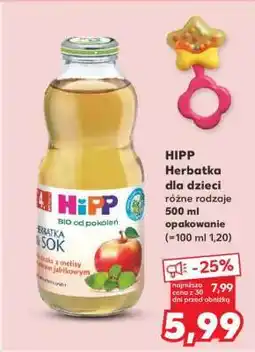 Kaufland HIPP Herbatka dla dzieci oferta