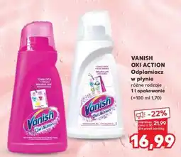 Kaufland VANISH OXI ACTION Odplamiacz w płynie oferta