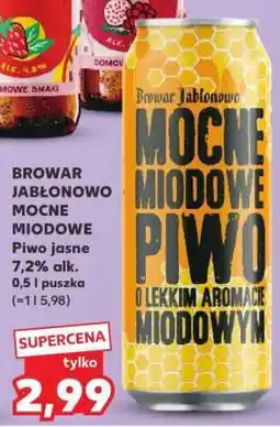 Kaufland BROWAR JABŁONOWO MOCNE MIODOWE oferta