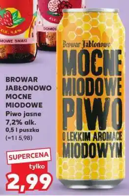 Kaufland BROWAR JABŁONOWO MOCNE MIODOWE oferta