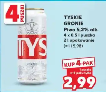 Kaufland Tyskie Gronie oferta