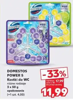 Kaufland DOMESTOS POWER 5 Kostki do WC oferta