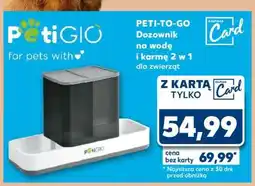 Kaufland PETI-TO-GO Dozownik na wodę i karmę 2 w 1 dla zwierząt oferta