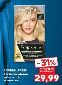 Kaufland L’Oréal Paris, farba do włosów oferta