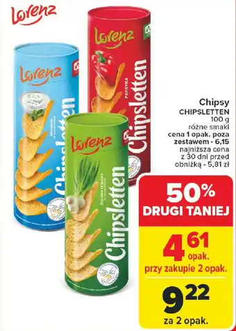 Carrefour Chipsy CHIPSLETTEN oferta