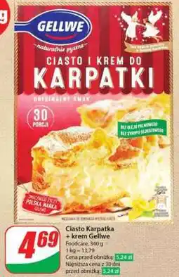 Dino Ciasto karpatka + krem Gellwe oferta