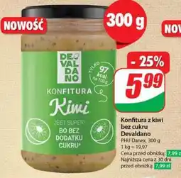 Dino Konfitura z kiwi bez cukru Devaldano oferta