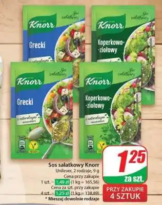 Dino Sos sałatkowy KNORR oferta