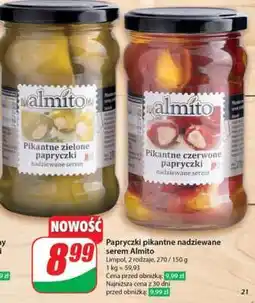 Dino Papryczki pikantne nadziewane serem Almito oferta