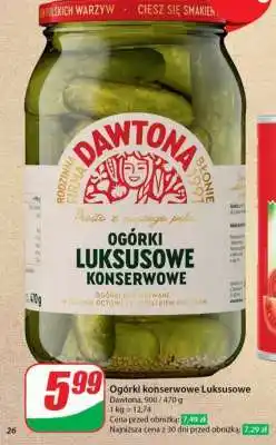 Dino Ogórki konserwowe Luksusowe oferta