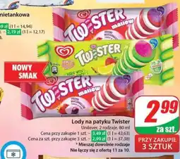Dino Lody na patyku Twister oferta