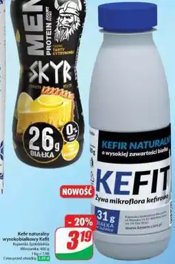 Dino Kefir naturalny wysokobiałkowy Kefit oferta