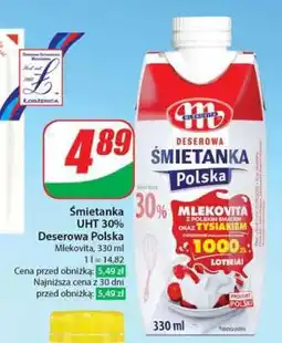 Dino Śmietanka UHT 30% deserowa Polska oferta