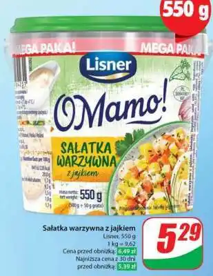 Dino Sałatka warzywna z jajkiem oferta