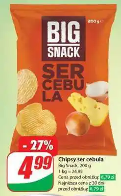 Dino Chipsy ser cebula oferta