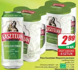 Dino Piwo Kasztelan Niepasteryzowane oferta