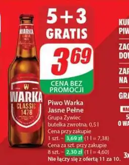 Dino Piwo Warka Jasne Pełne oferta