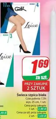 Dino Świeca szpica biała oferta