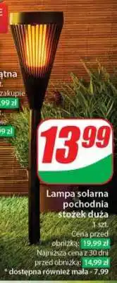 Dino Lampa solarna pochodnia stożek duża oferta