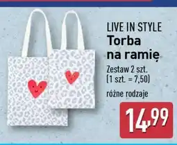 ALDI LIVE IN STYLE Torba na ramię oferta