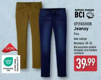 ALDI UP2FASHION Jeansy oferta