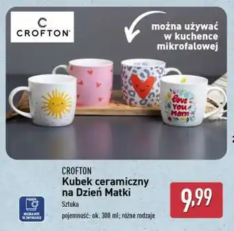 ALDI Kubek ceramiczny na Dzień Matki oferta